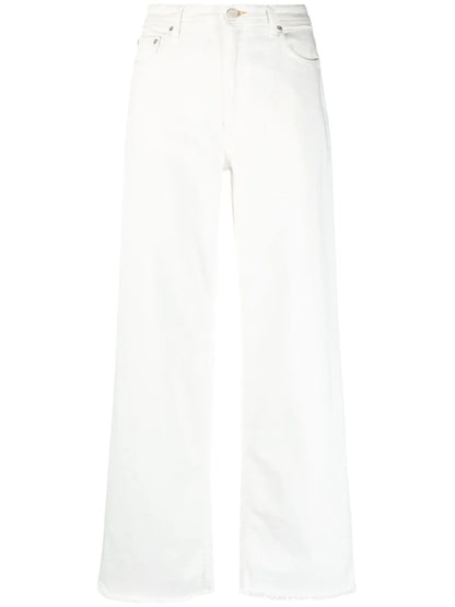 High-Rise Straight-Leg Jeans