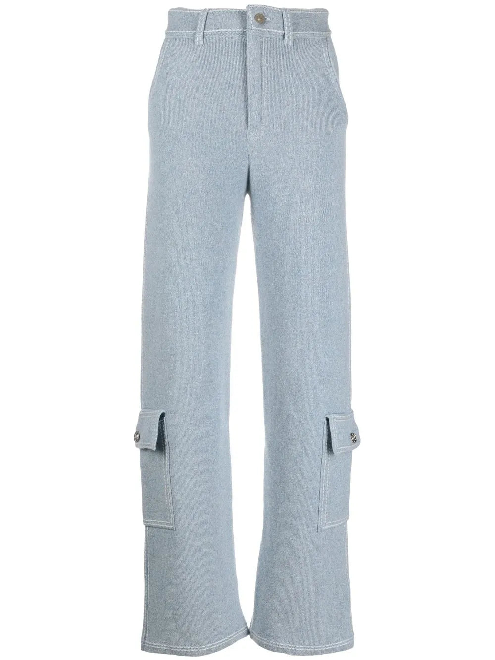 Knitted Cargo Trousers