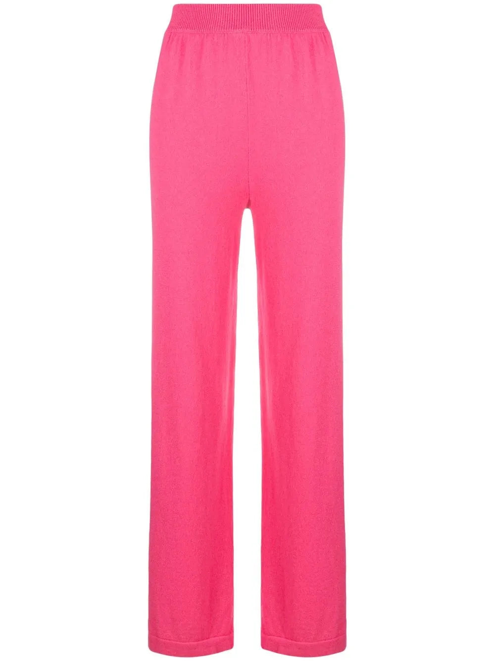 Straight-Leg Knitted Trousers