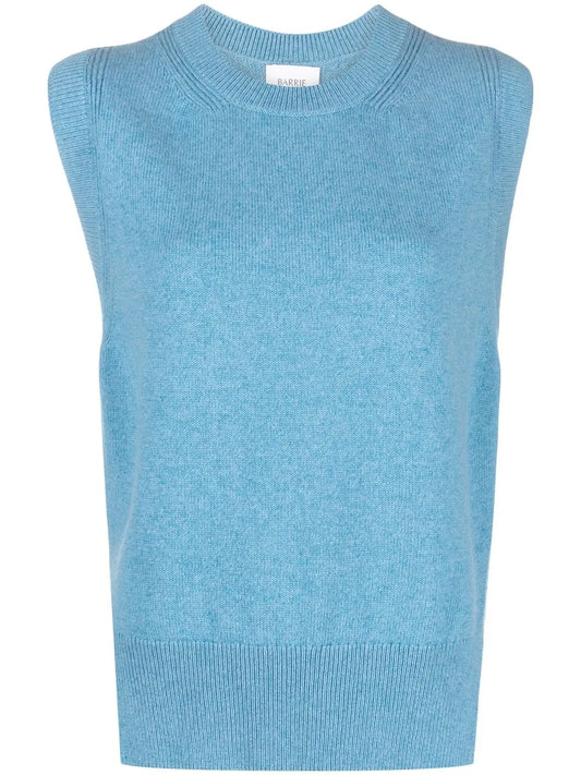 Iconic Sleeveless Cashmere Jumper