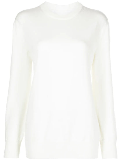 Crew-Neck Merino Wool Sweater