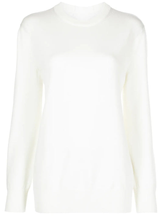 Crew-Neck Merino Wool Sweater