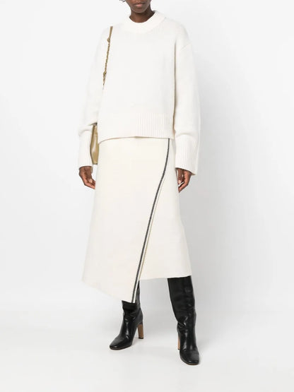 Crew-Neck Cashmere Jumper