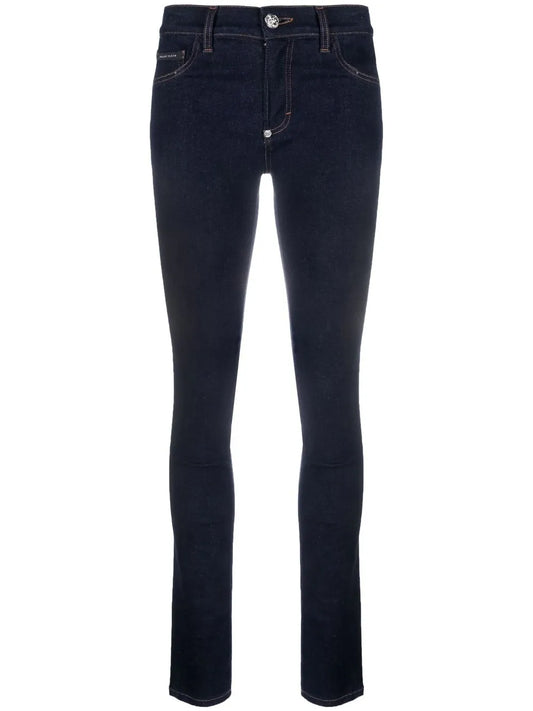 Mid-Rise Skinny Jeans