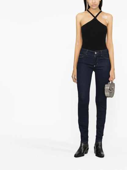 Mid-Rise Skinny Jeans
