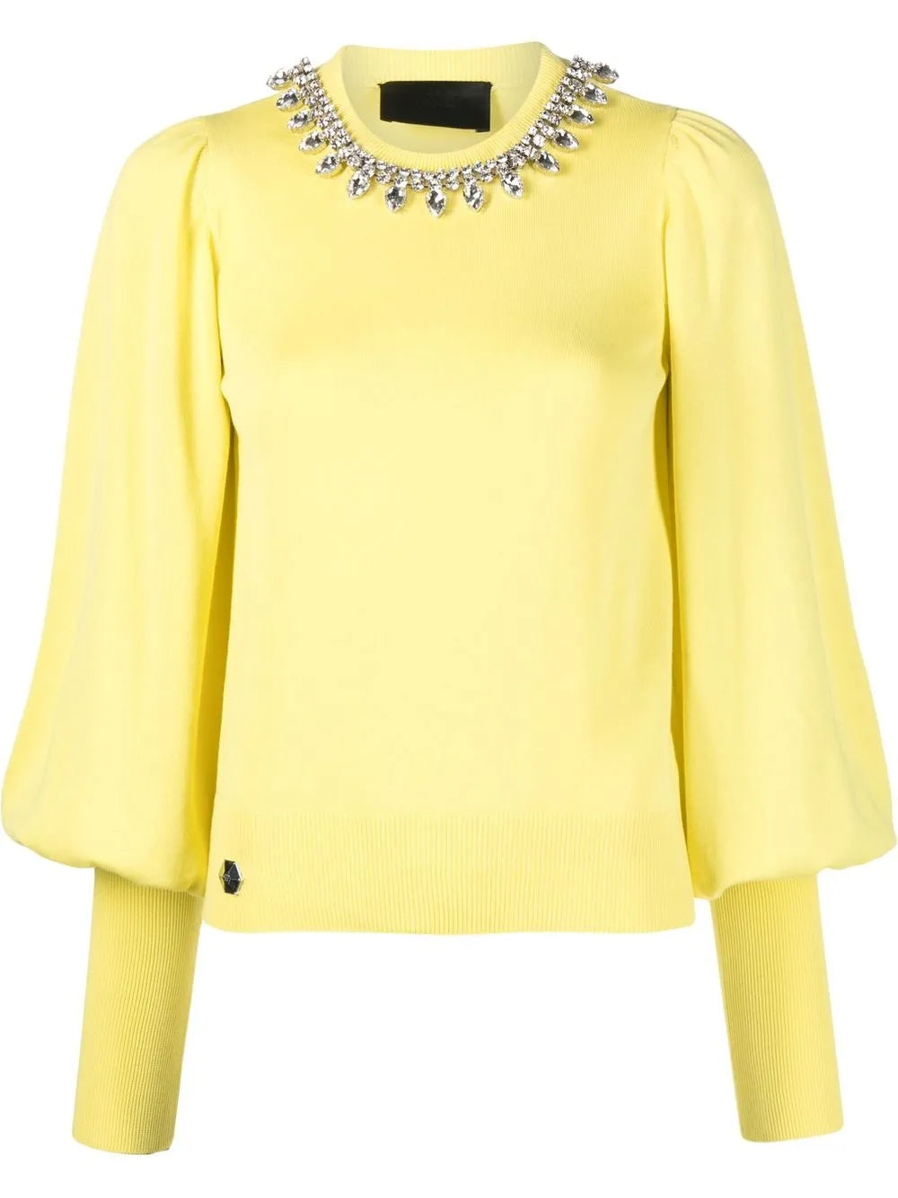 Rhinestone-Embellished Jumper