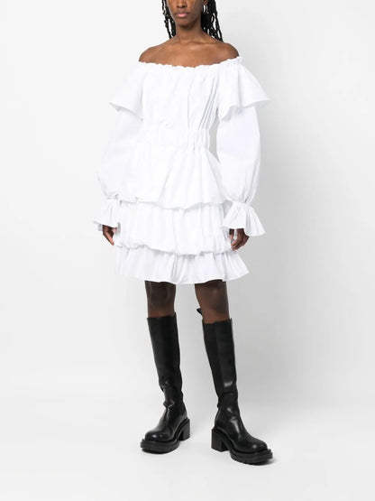 Tiered Mini Dress
