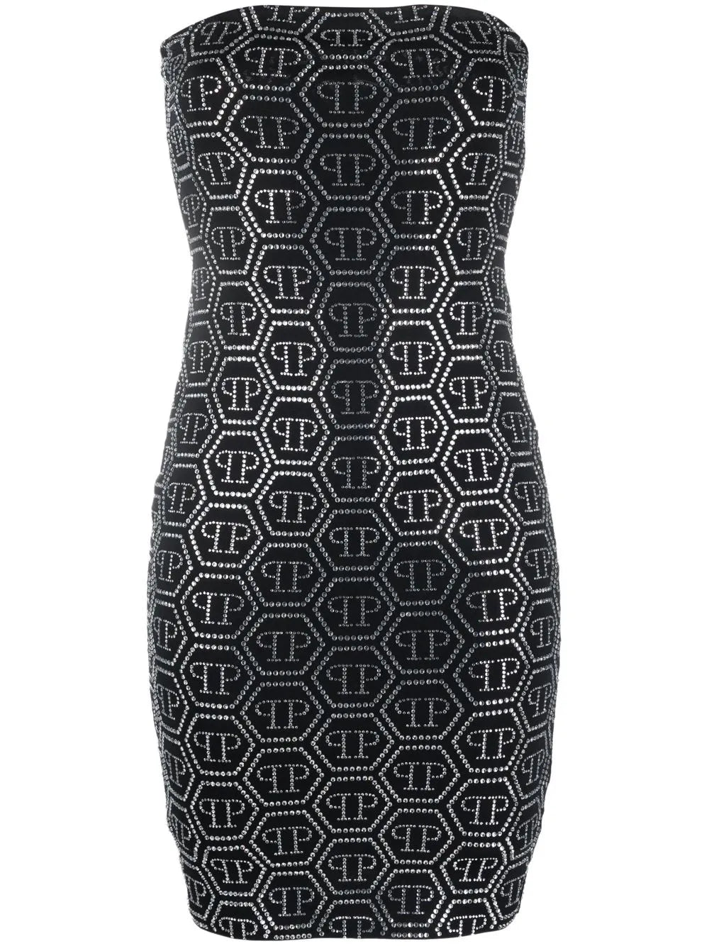Sequin-Embellished Monogram Mini Dress