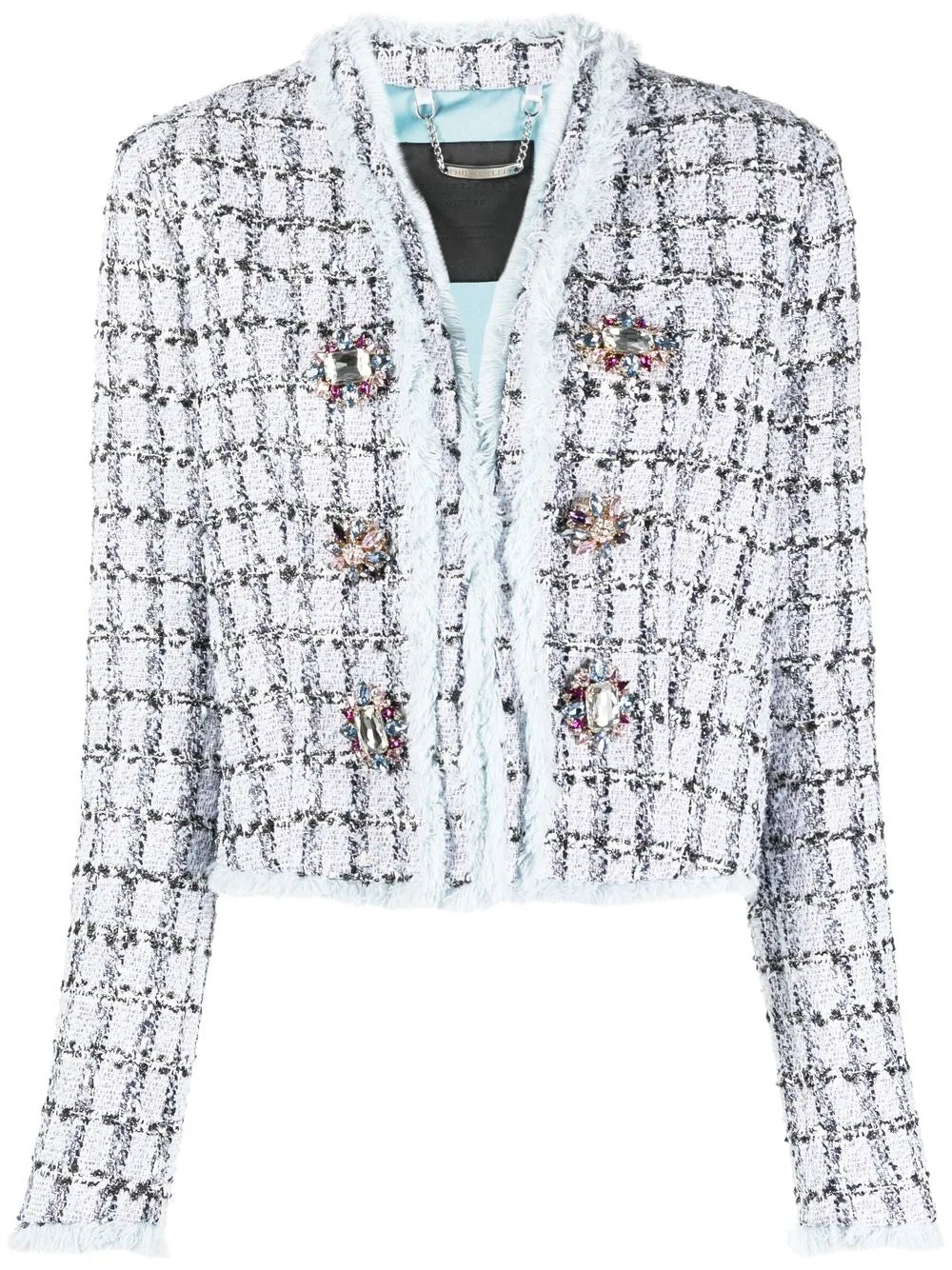 Single-Breasted Tweed Blazer