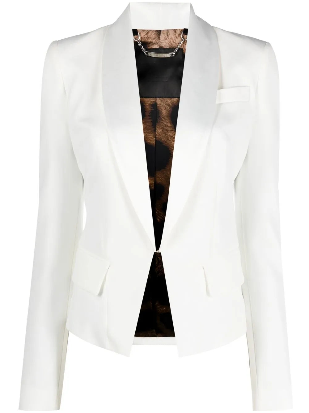 Single-Breasted Tailored Blazer