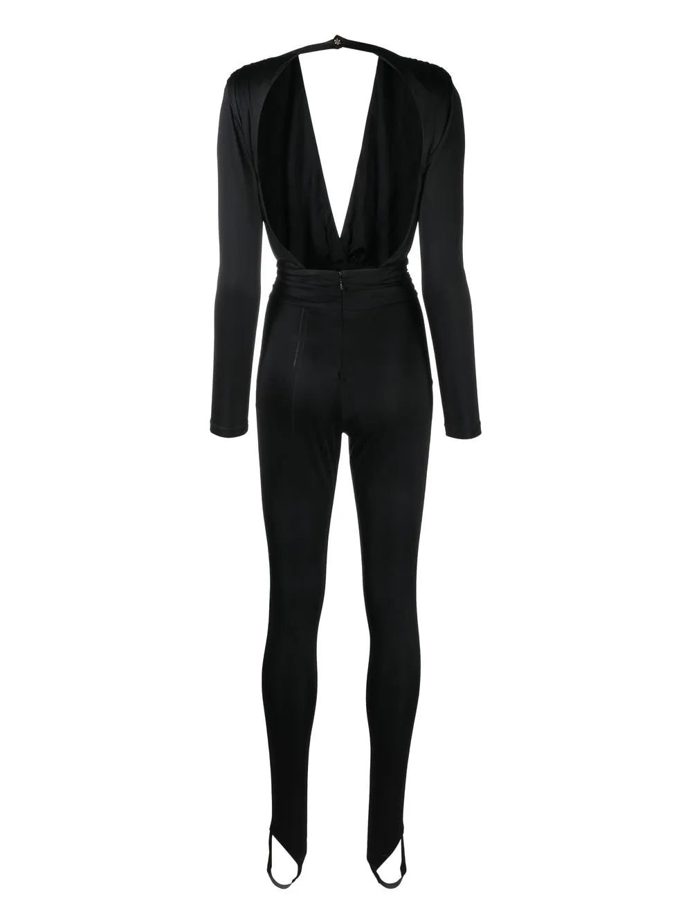Plunging V-Neck Jumpsuit