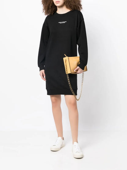 Logo-Print Jersey-Knit Dress