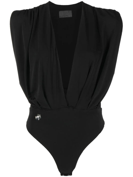 Plunging V-Neck Bodysuit