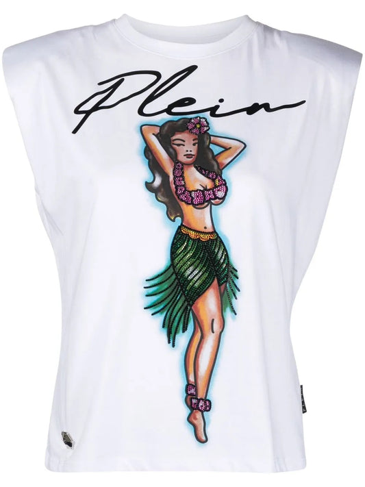 Hawaii Logo-Print Tank Top