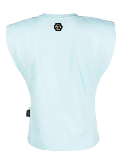 Shoulder-Pad Tank Top