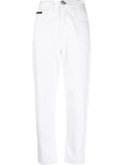 High-Waisted Mom-Fit Jeans