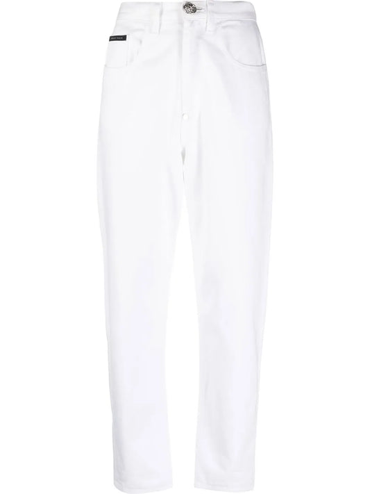 High-Waisted Mom-Fit Jeans