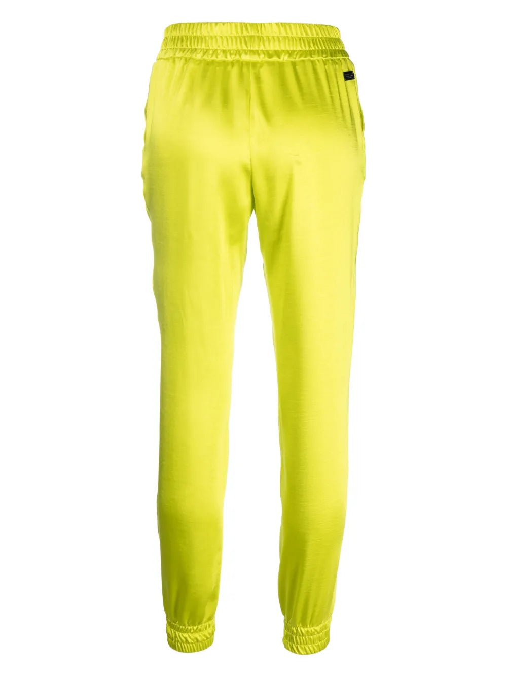Tapered Satin Track Pants