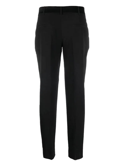 Cady High-Waist Trousers