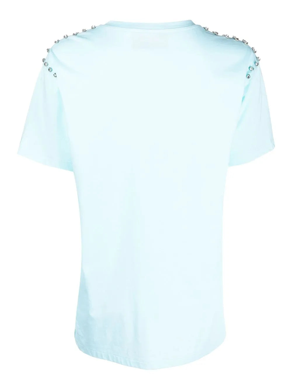 Crystal-Embellished Short-Sleeved T-Shirt