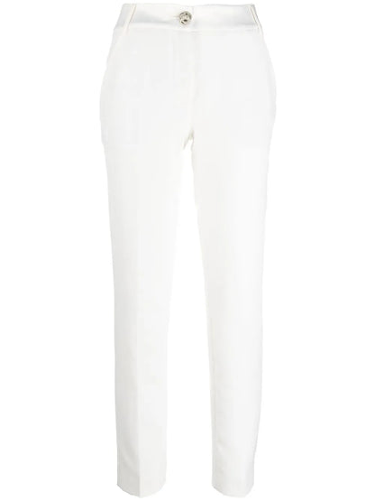 Cady High-Waist Trousers