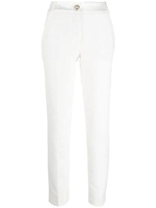 Cady High-Waist Trousers