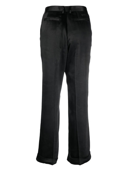 High Waist Tailored Trousers