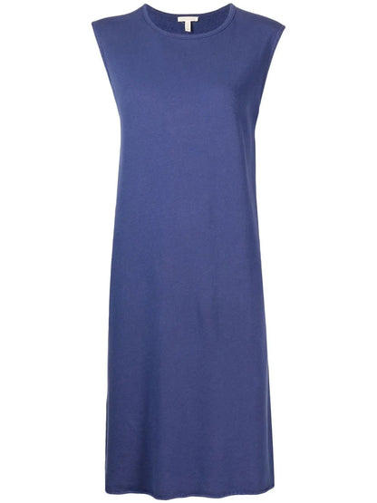 Sleeveless Shift Midi Dress