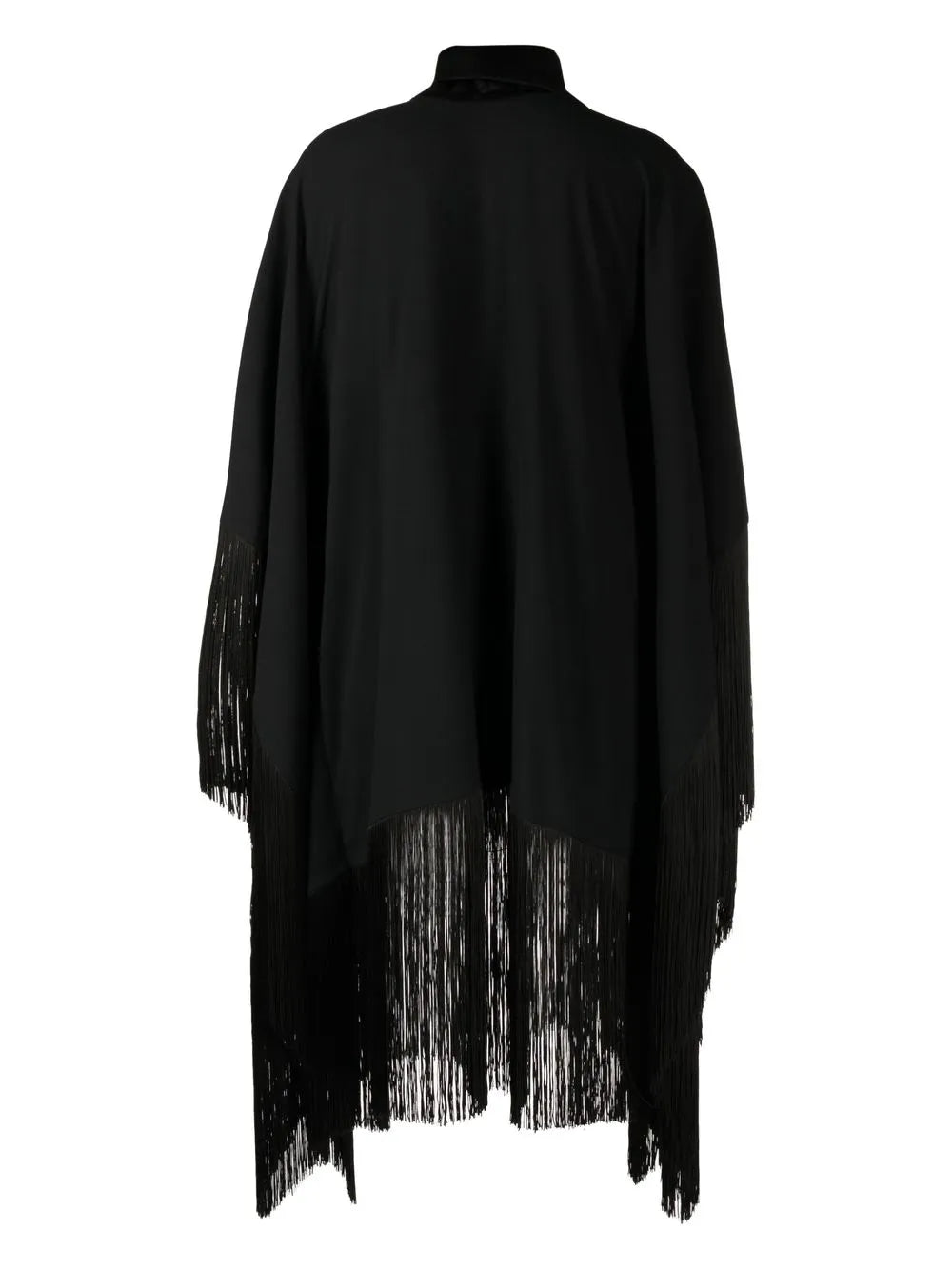 Mrs. Ross Piccolo Scarf Fringed Kaftan Dress