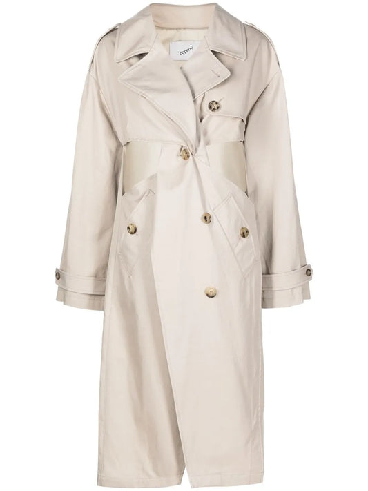 Cut-Out Trench-Coat