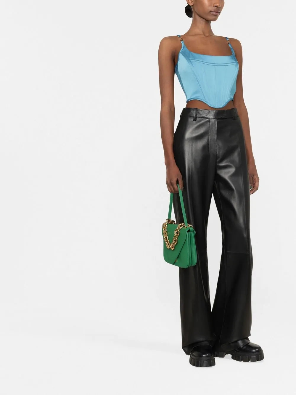 Medusa '95 Satin Corset Top
