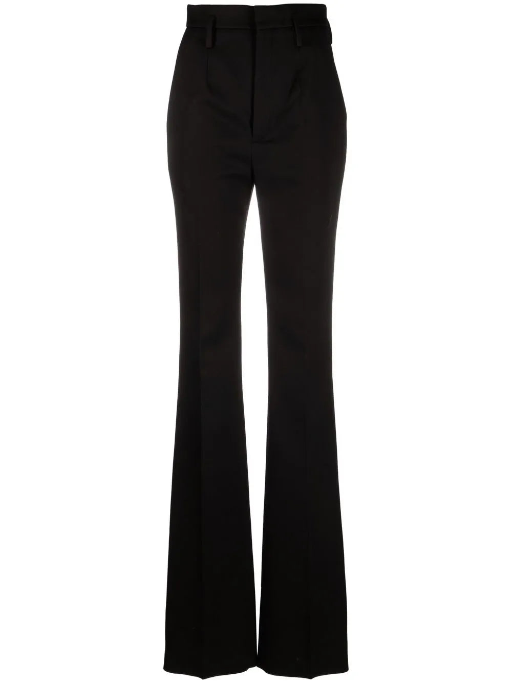 Straight-Leg Cut Trousers