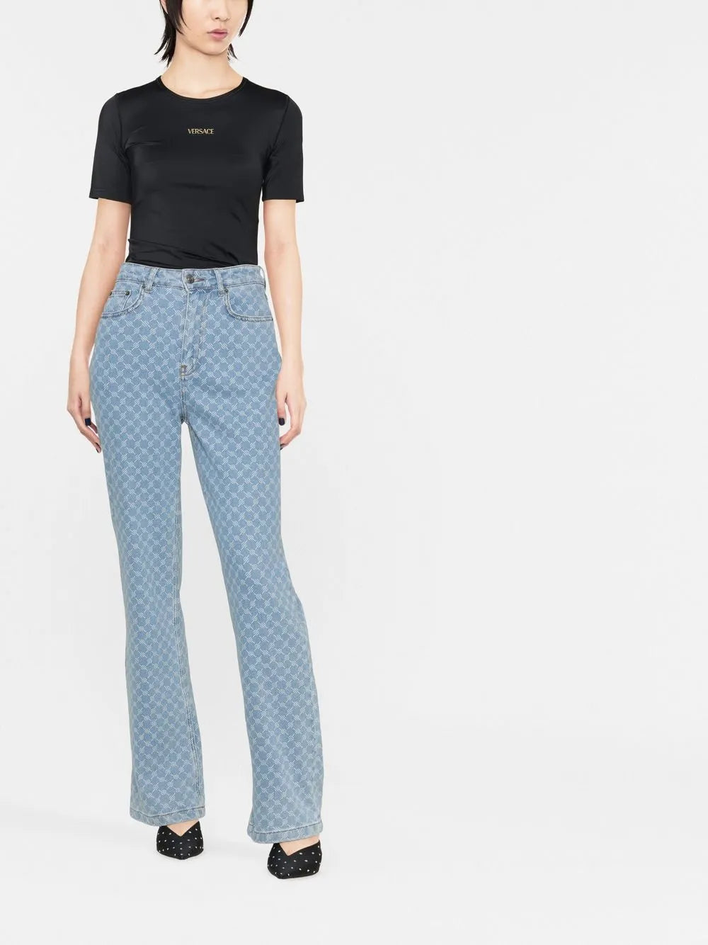 Logo-Print Round-Neck T-Shirt