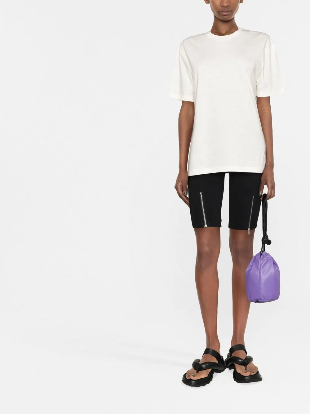 Drop-Shoulder Short-Sleeved T-Shirt