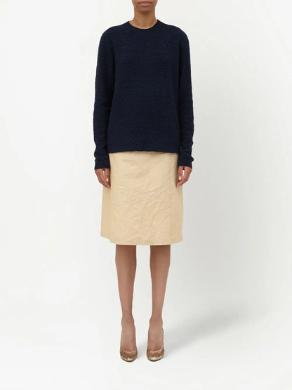 Nostalgic Bouclé-Knit Jumper