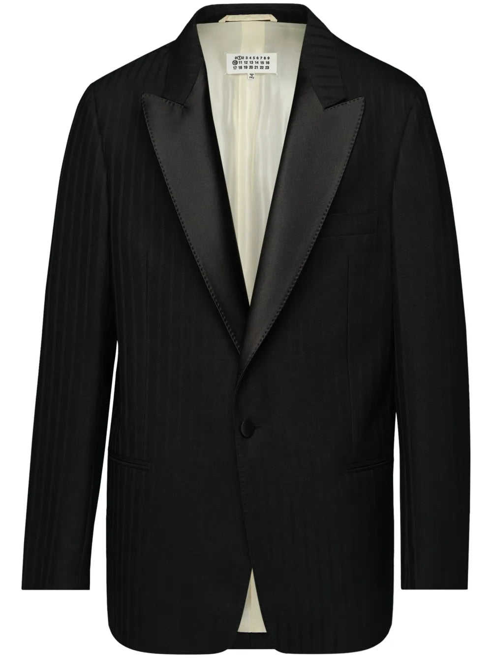 Single-Breasted Wool Blazer