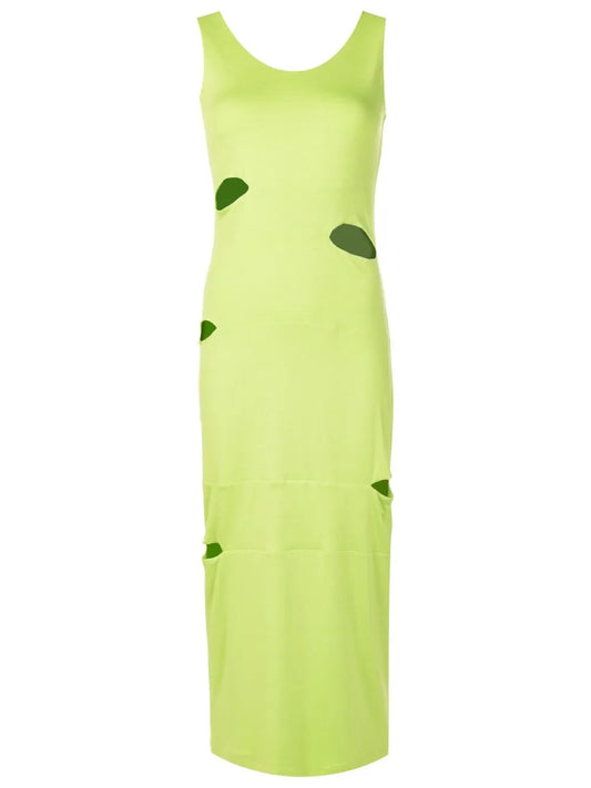 Cut-Out Midi Dress