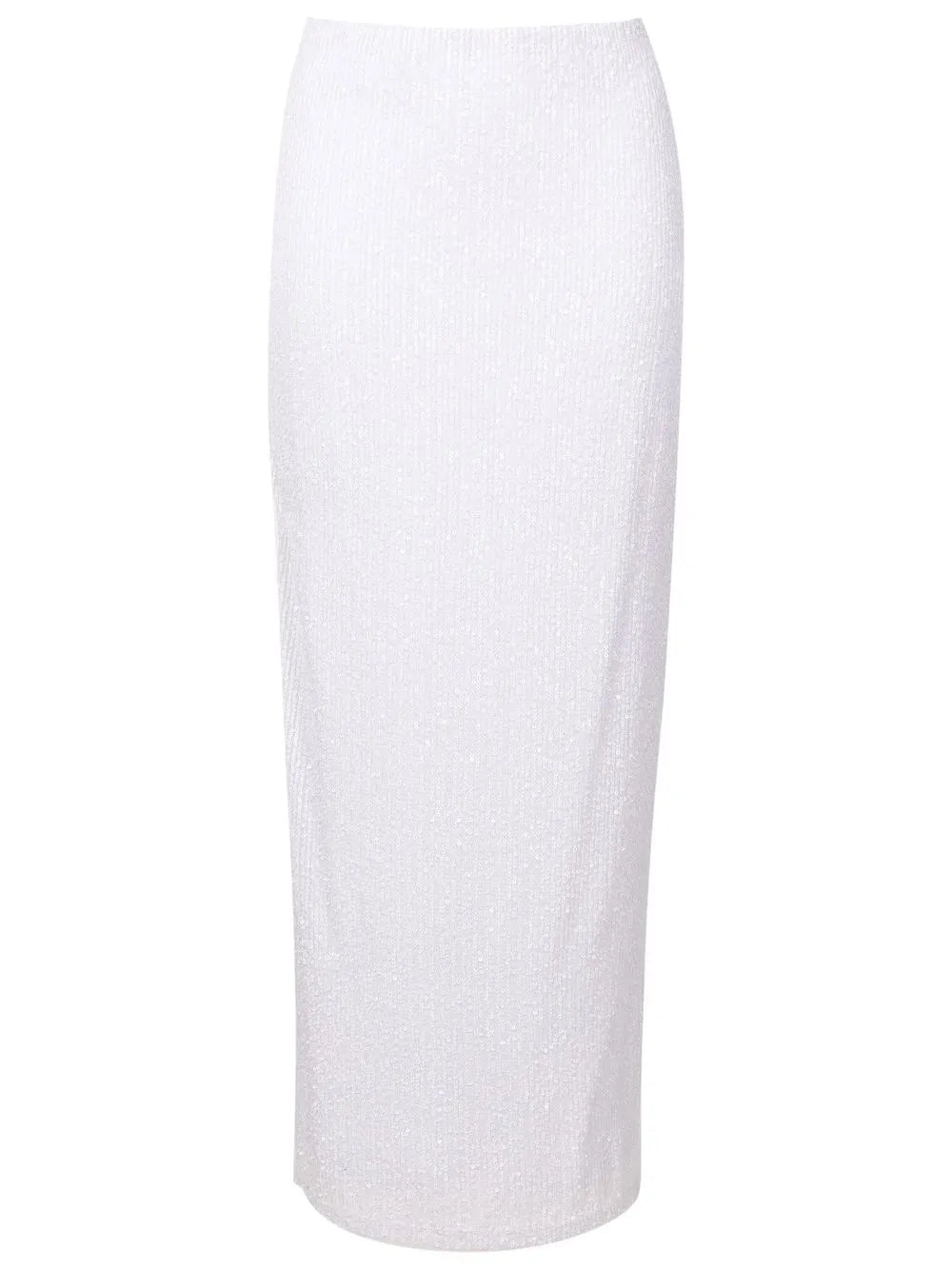 Sequin-Embellished Midi Skirt