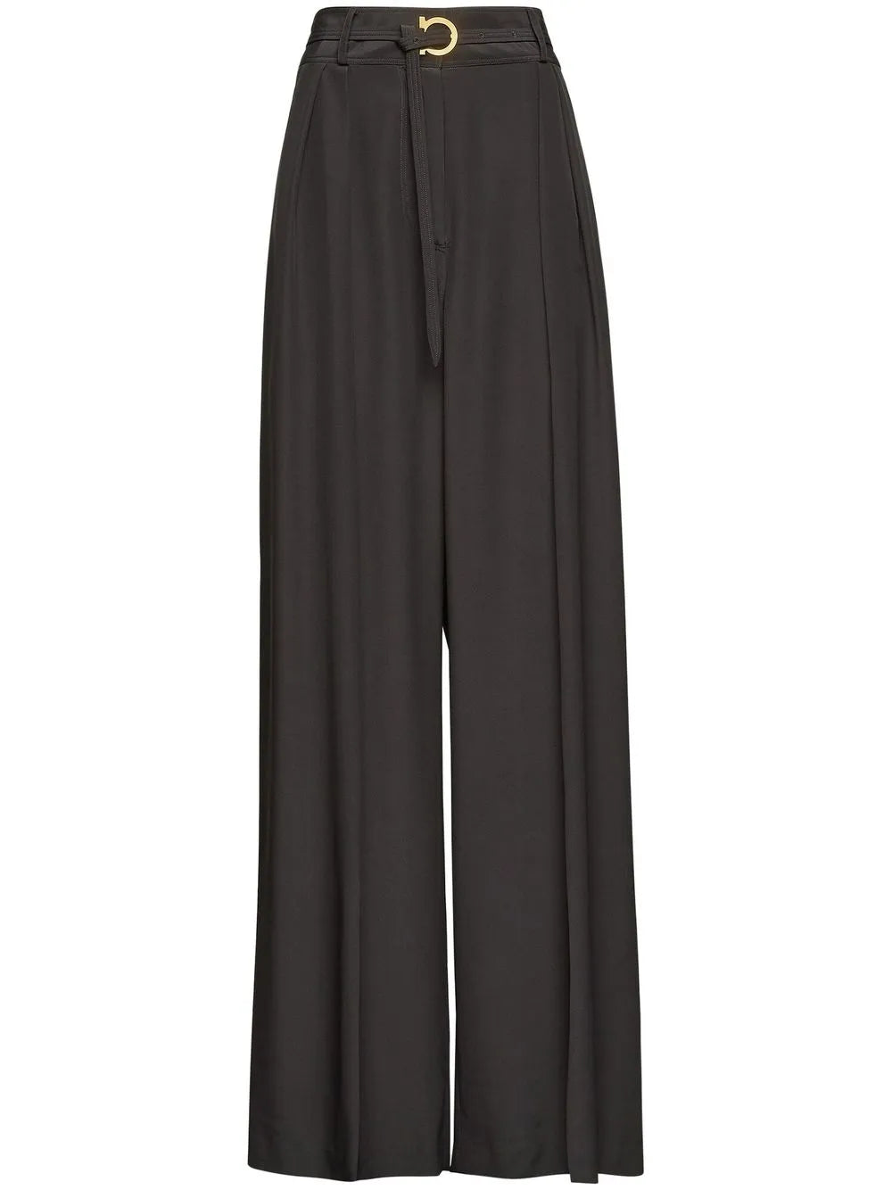 Belted Palazzo Trousers