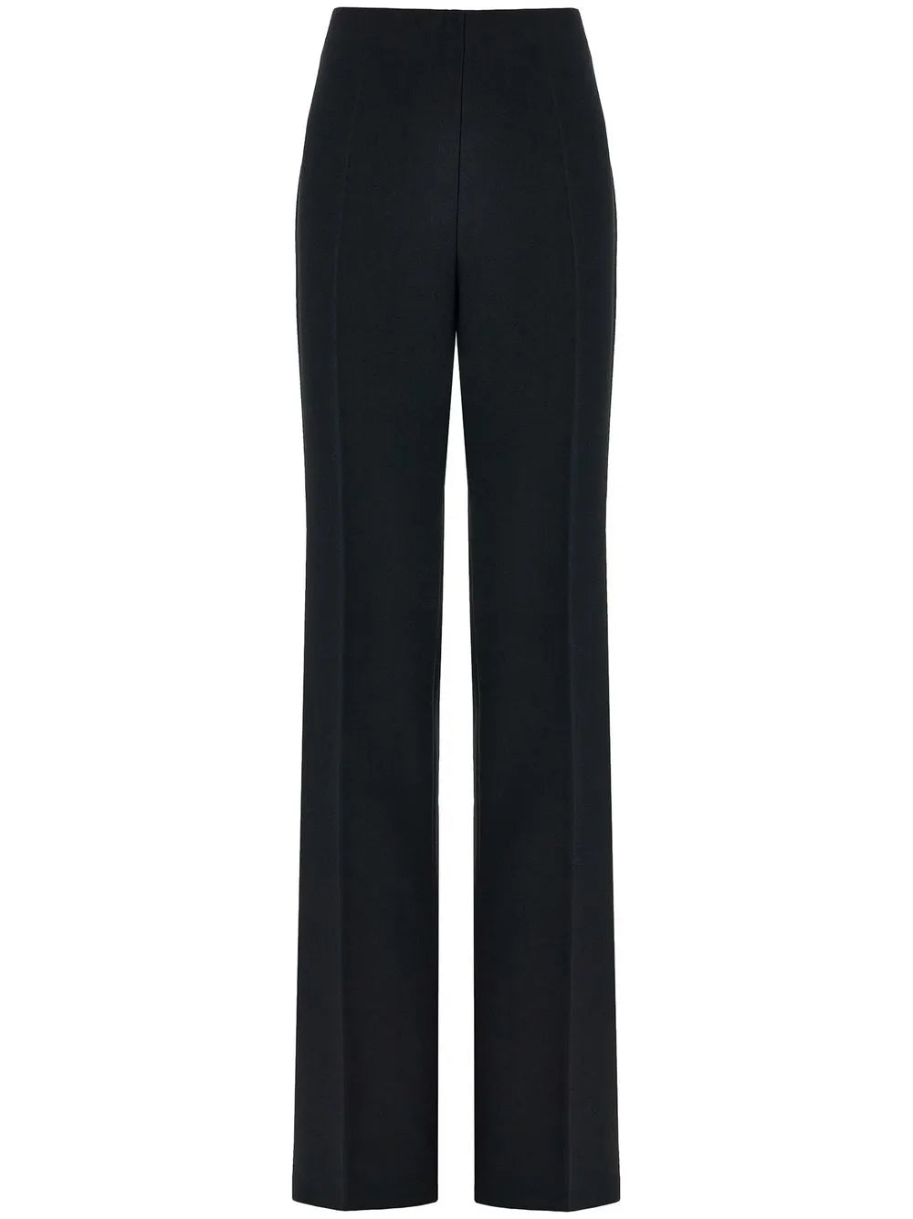 High-Waist Straight-Leg Trousers