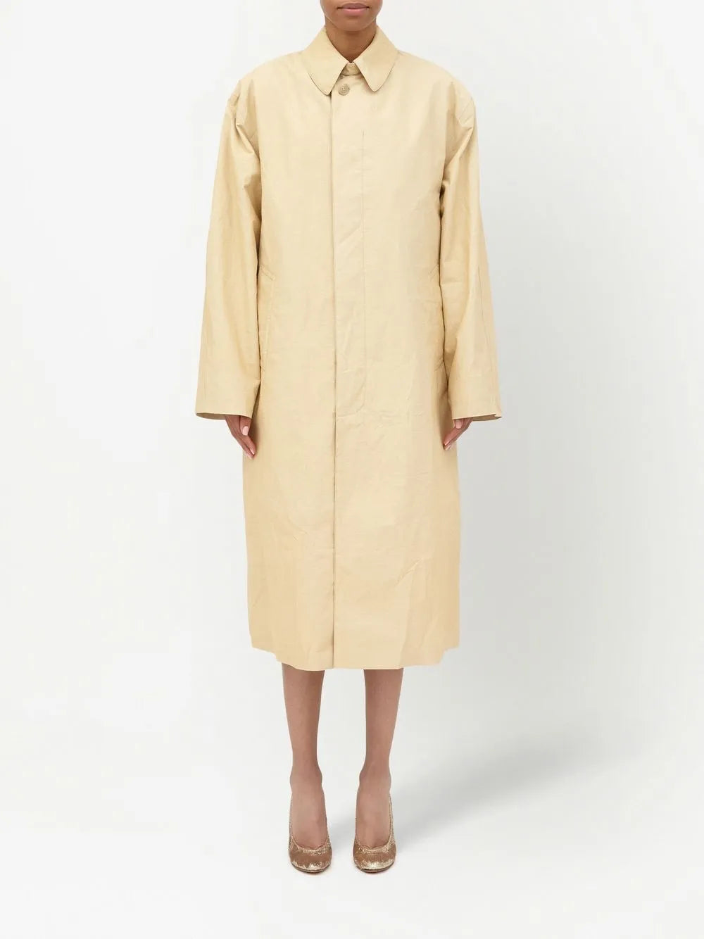 Utility Cotton Trench Coat