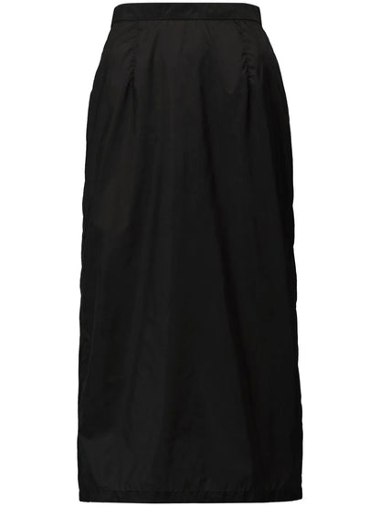 High-Waisted Midi Skirt