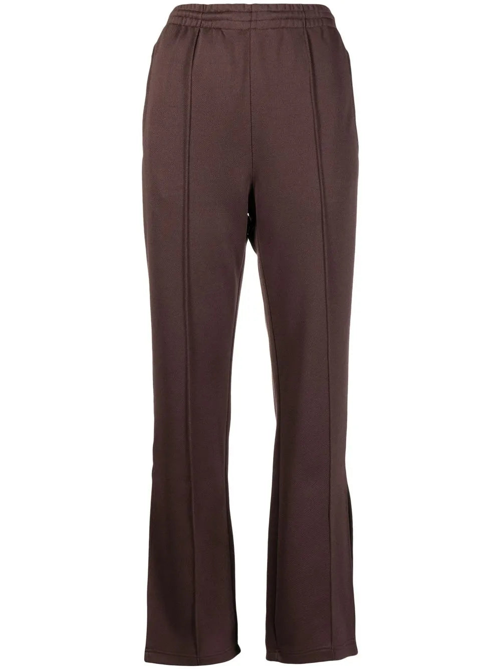Pintuck Slit-Detail Track Pants