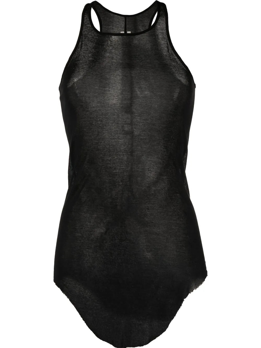 Raw-Cut Hem Tank Top