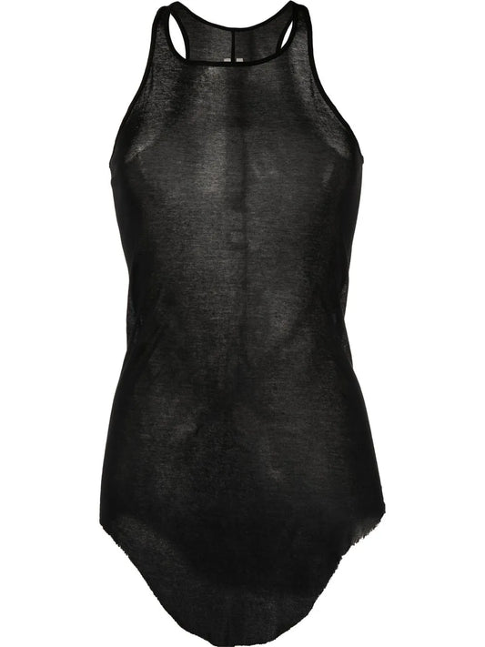 Raw-Cut Hem Tank Top
