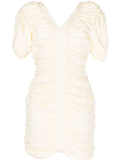 Ruched Mini Dress