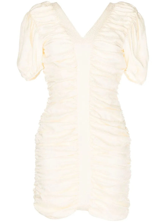 Ruched Mini Dress