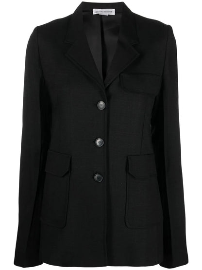 Single-Breasted Tailored Blazer
