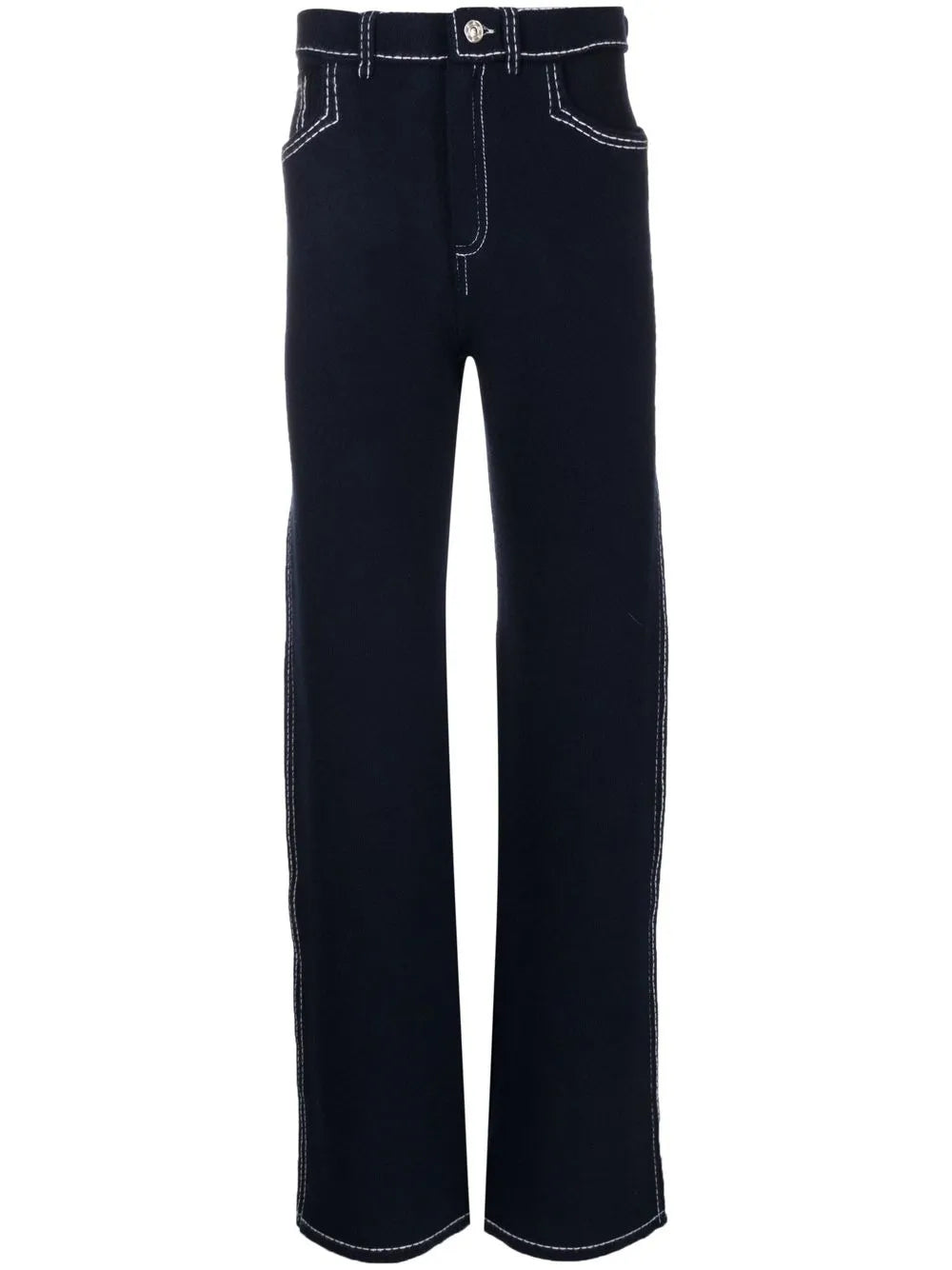 High-Rise Wide-Leg Trousers