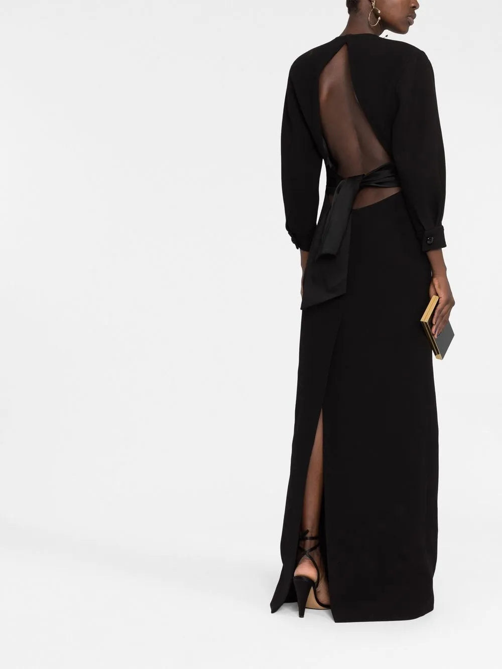 Open-Back Maxi Dress
